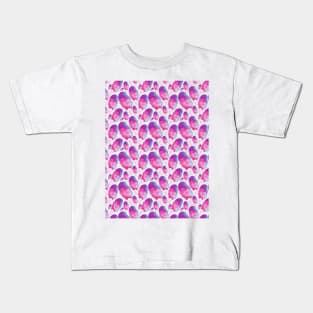 Galaxy space sleeping girl pattern Kids T-Shirt